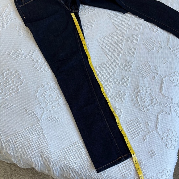 Mossimo women’s size 6 short curvy skinny dark wash cotton spandex denim jeans - Picture 4 of 9